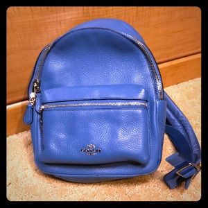 Coach mini-backpack